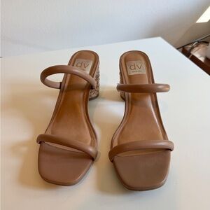 DV by Dolce Vita Women's Brown Wedge Sandals